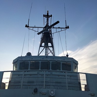 Looking From Deck To Bridge